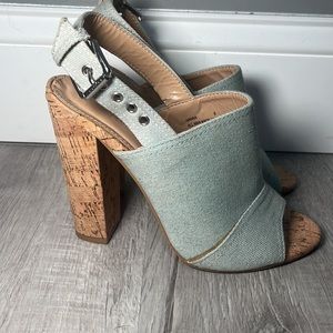 Charlotte Russe cork heels